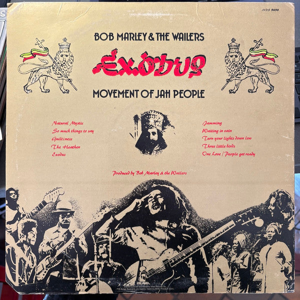 Bob Marley & The Wailers - Exodus - LP 2