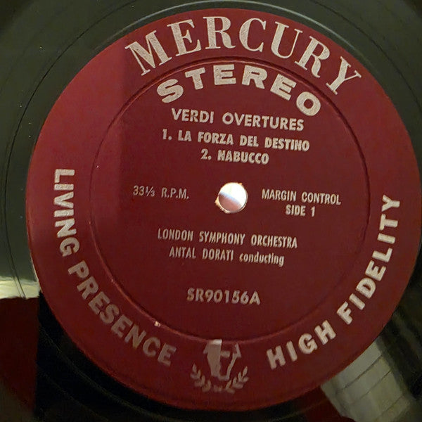 Verdi, London Symphony Orchestra, Antal Dorati - Overtures - LP 4
