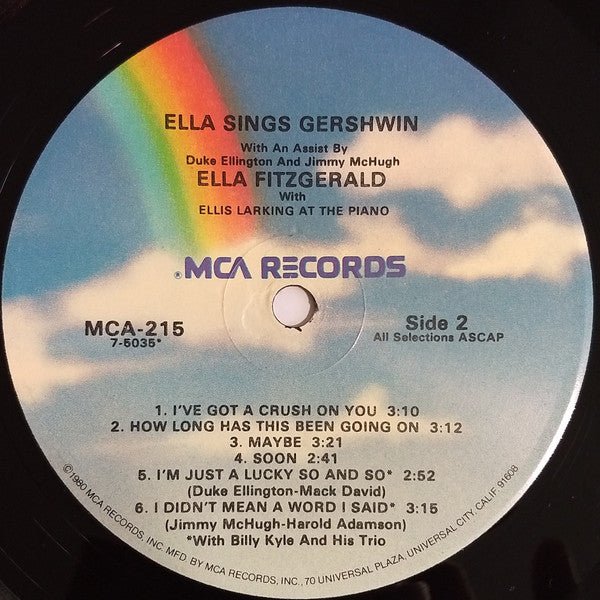 Ella Fitzgerald - Ella Sings Gershwin - LP 4