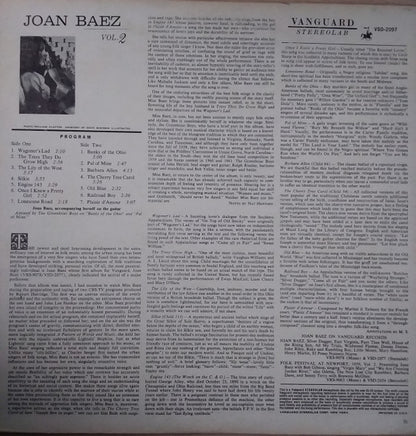 Joan Baez - Joan Baez Vol. 2 - LP 2