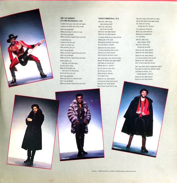 The Isley Brothers - Go All The Way - LP 4