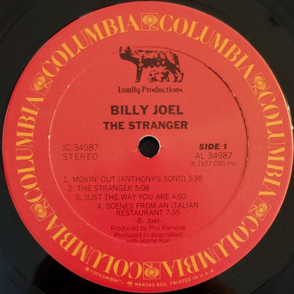 Billy Joel - The Stranger - LP 3