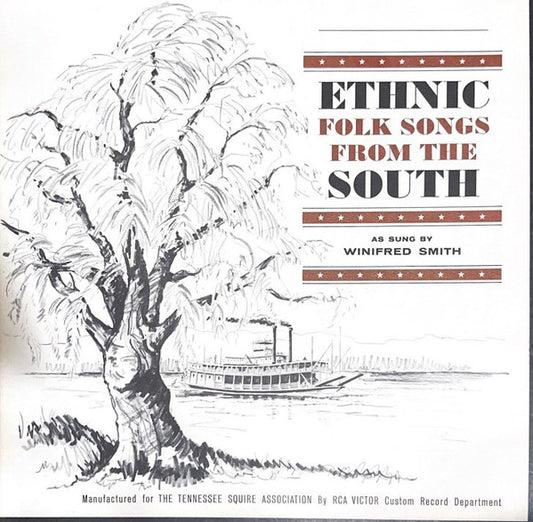 Winifred SMith - Ethnic Folk Songs Fro The South - LP