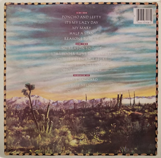 Merle Haggard / Willie Nelson - Poncho & Lefty - LP 2