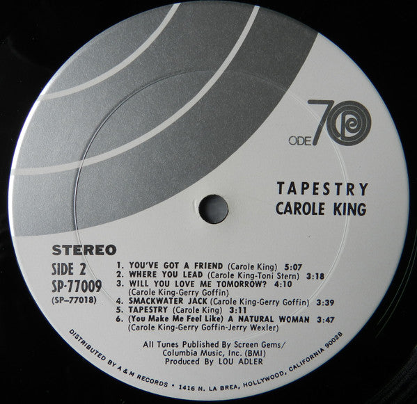 Carole King - Tapestry - LP 4