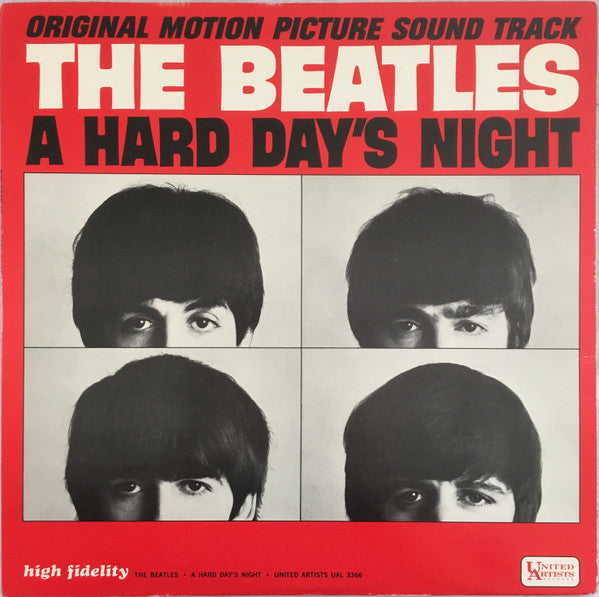 The Beatles - A Hard Days Night OST - VINTAGE vinyl record for sale