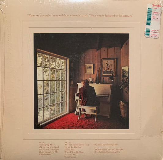Paul Williams (2) - Just An Old Fashioned Love Song - Vinyl, LP, Album 3
