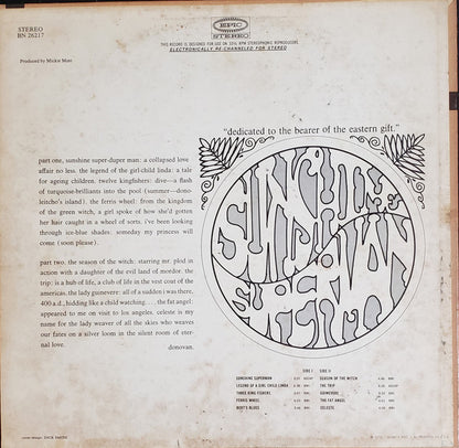 Donovan - Sunshine Superman - Vinyl, LP, Album, Stereo 3
