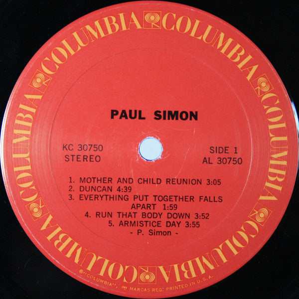 Paul Simon - Paul Simon - LP 3