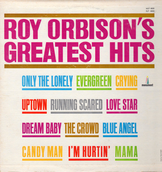 Roy Orbison - Roy Orbison's Greatest Hits - LP 2