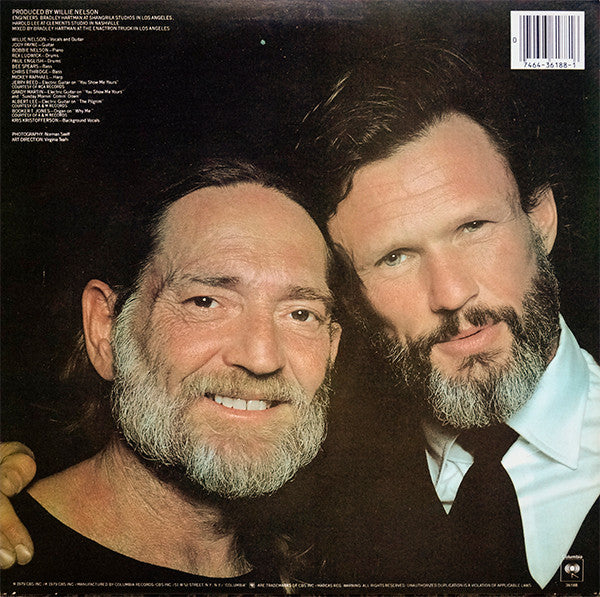 Willie Nelson - Willie Nelson Sings Kristofferson - LP 2