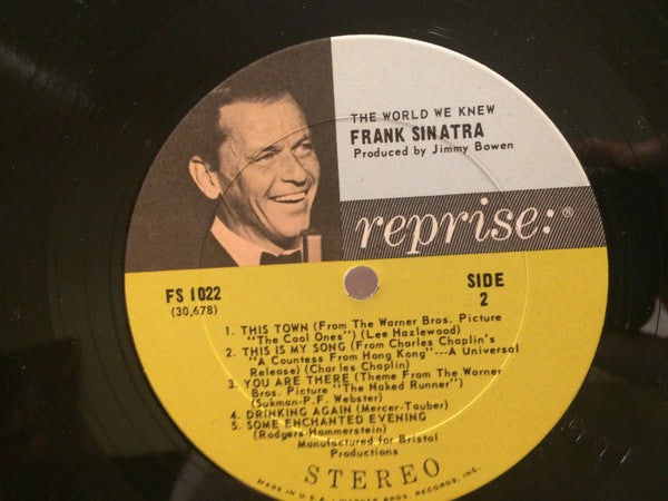 Frank Sinatra - The World We Knew - LP 4