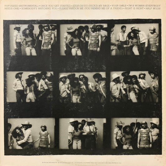 Rufus Featuring Chaka Khan* - Rufusized - Vinyl, LP, Album, Stereo 2