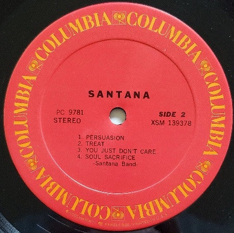 Santana - Santana - LP 4