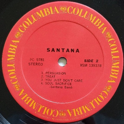 Santana - Santana - LP 4