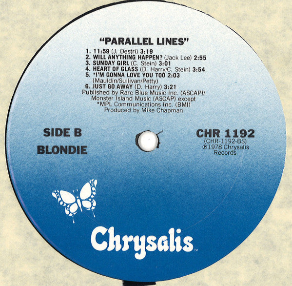 Blondie - Parallel Lines - LP 4