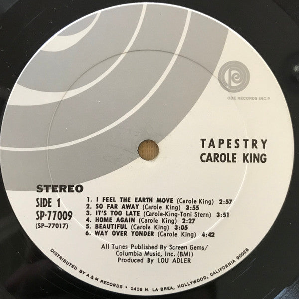 Carole King - Tapestry - LP 4