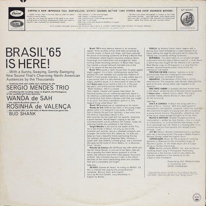 The Sérgio Mendes Trio Introducing Wanda De Sah With Rosinha De Valenca - Brasil '65 - LP 2