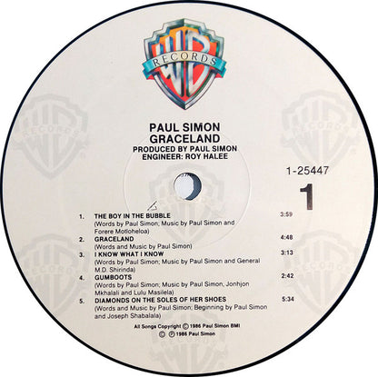 Paul Simon - Graceland - LP 3
