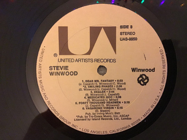 Stevie Winwood* - Winwood - Vinyl, LP, Compilation 4