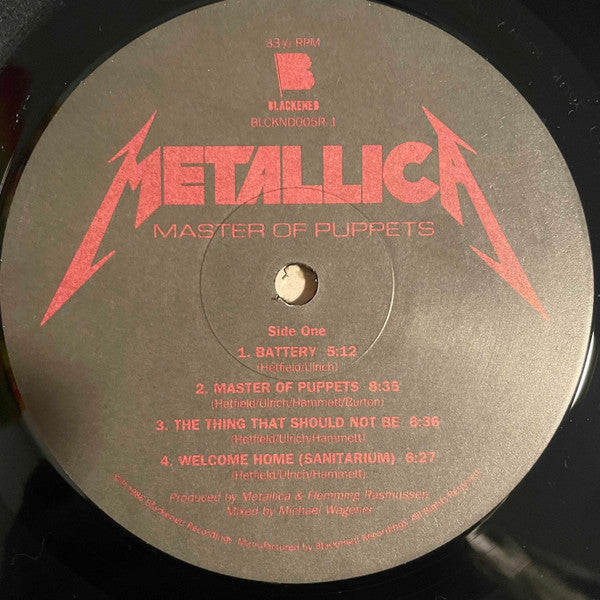 Metallica - Master Of Puppets - LP 3