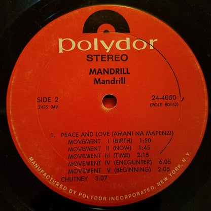 Mandrill - Mandrill - LP 4
