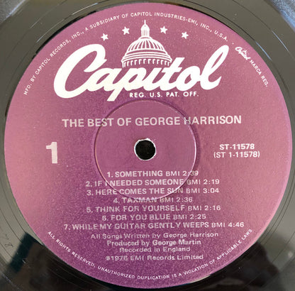 George Harrison - The Best Of George Harrison - LP 3