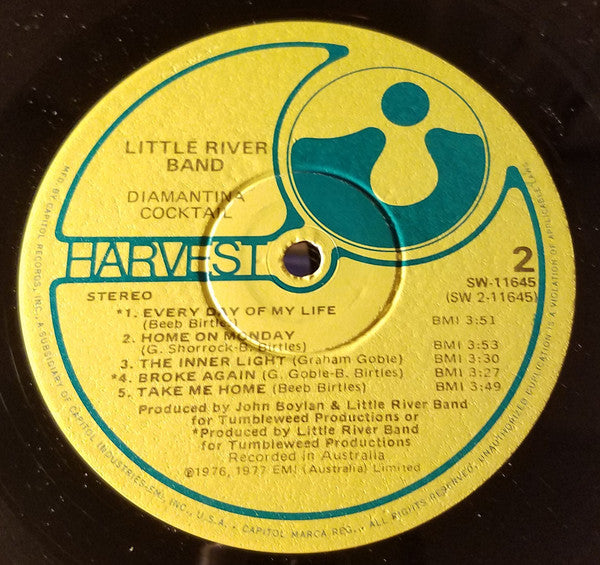 Little River Band - Diamantina Cocktail - LP 4