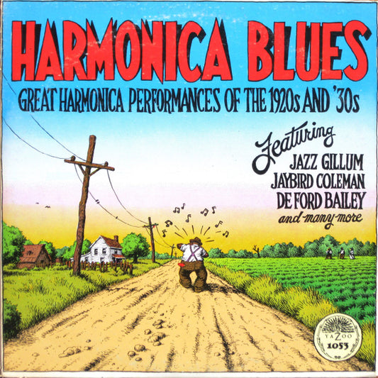 VAR - Harmonica Blues Great Performances of the 1920's and 30's - LP