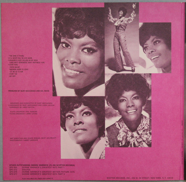 Dionne Warwick - I'll Never Fall In Love Again - LP 2