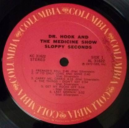 Dr. Hook And The Medicine Show - Sloppy Seconds - LP 4