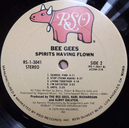 Bee Gees - Spirits Having Flown - Vinyl, LP, Album, Stereo 5