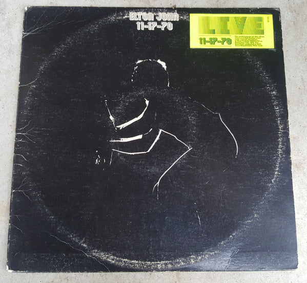 Elton John With Dee Murray And Nigel Olsson - 11-17-70 - LP