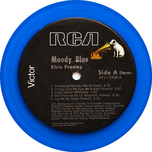 Elvis Presley - Moody Blue - Vinyl, LP, Album, Stereo 4