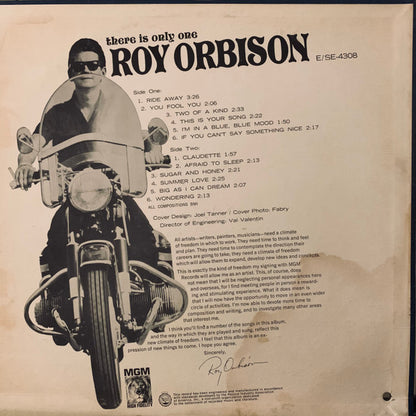 Roy Orbison - There Is Only One Roy Orbison - LP 2