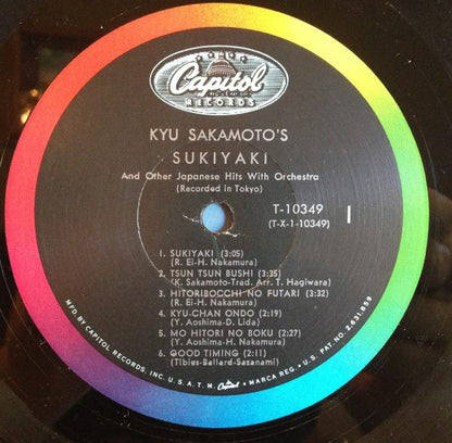 Kyu Sakamoto - Sukiyaki And Other Japanese Hits - Vinyl, LP, Compilation, Mono 3