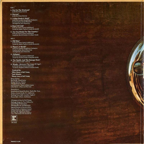 Neil Young - Harvest - LP 2