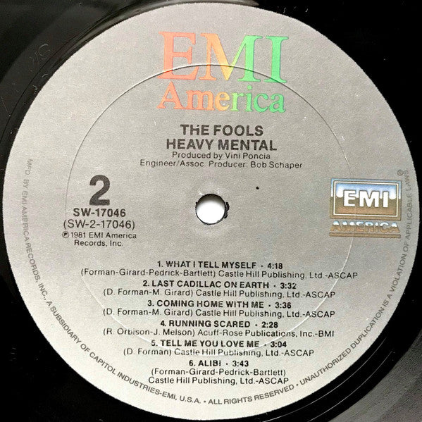 The Fools - Heavy Mental - LP 4
