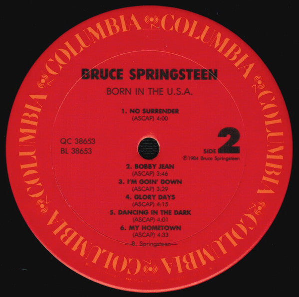 Bruce Springsteen - Born In The U.S.A. - LP 3