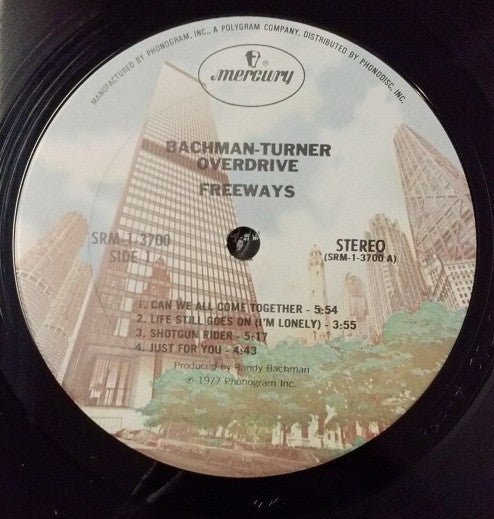 Bachman-Turner Overdrive - Freeways - Vinyl, LP, Album 3