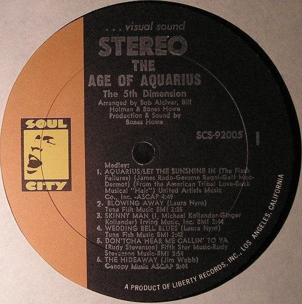 The 5th Dimension - The Age Of Aquarius - LP 4