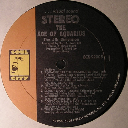 The 5th Dimension - The Age Of Aquarius - LP 4
