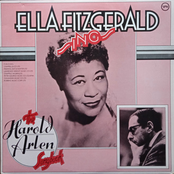 Ella Fitzgerald - Ella Fitzgerald Sings The Harold Arlen Songbook - VINTAGE vinyl record for sale
