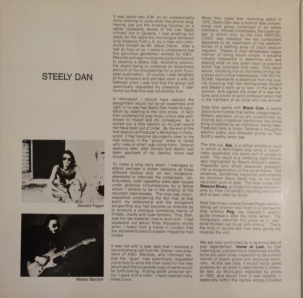 Steely Dan - Aja - LP 2