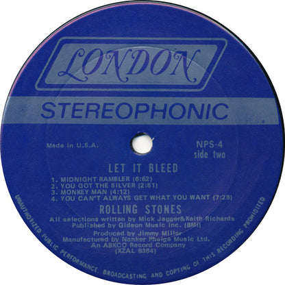 Rolling Stones - Let It Bleed - LP 4