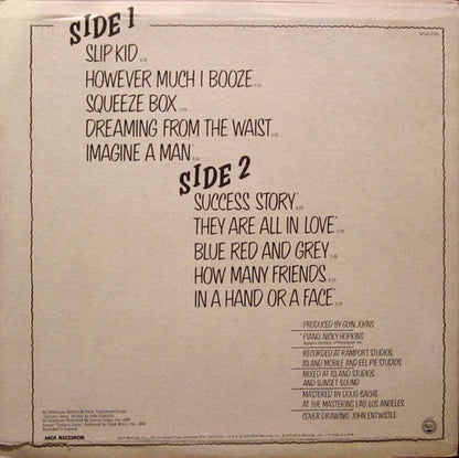 The Who - The Who By Numbers - LP 2