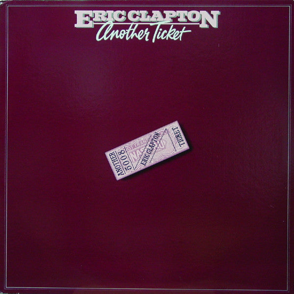 Eric Clapton - Another Ticket - VINTAGE vinyl record for sale