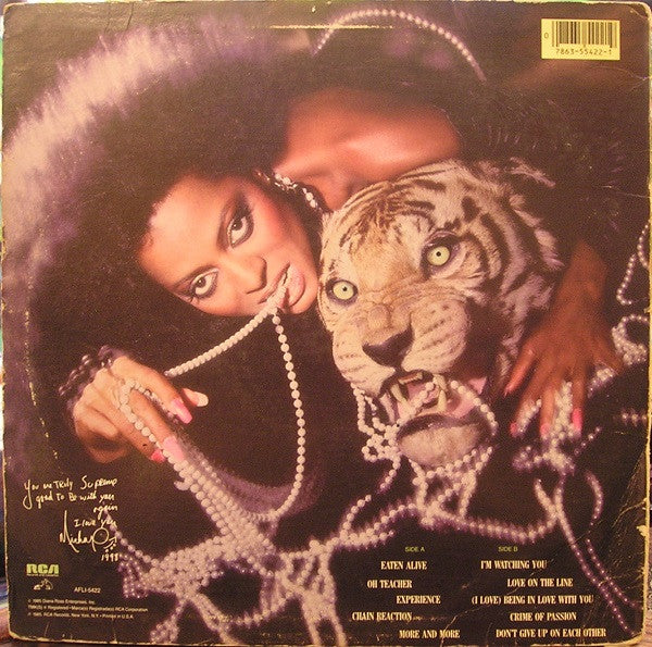 Diana Ross - Eaten Alive - LP 2