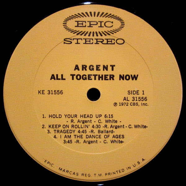 Argent - All Together Now - LP 4