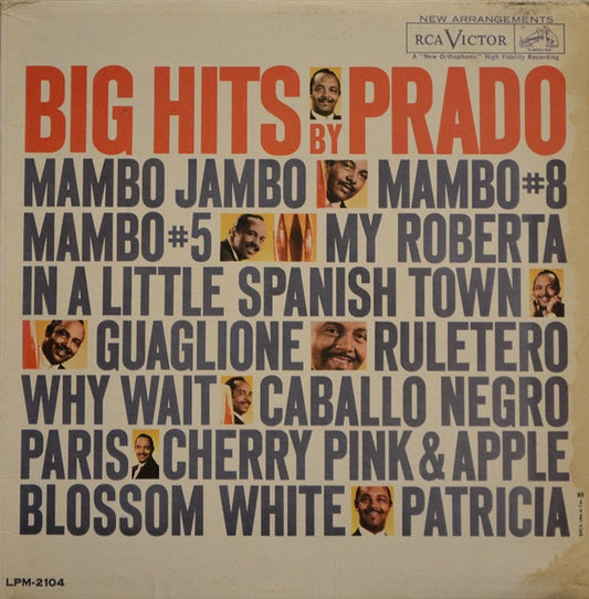 Perez Prado - Big Hits By Prado - VINTAGE vinyl record for sale
